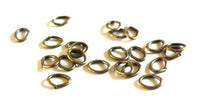 anneaux ovales fer bronze 4mm, x100 (4gr)- (G0785)