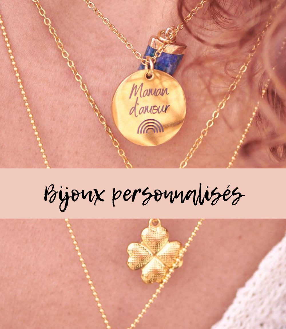 Bijoux personnalisables – Gravure texte et ajout photo