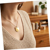 Pendentif tête de chat acier 201 inoxydable 29mm personnalisable, x1 (G11017)