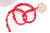 perle ovale corail rouge, perles corail, corail rouge,corail naturel, fil 40cm,6-12mm, x1 (G1827)