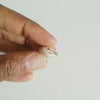 Connecteur Pendentif grosse perle nacre beige,Pendentif nacre,perle coquillage,création , perle naturelle blanche,l'unité,26-30mm G4628