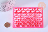 tampon biscuit embosseur silicone rose 11.4cm, x1 (G5105)
